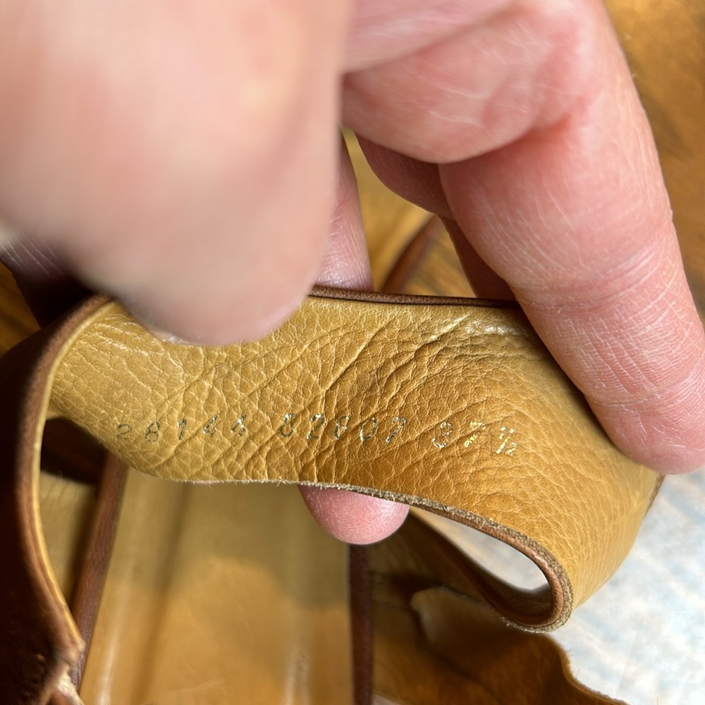Coclico Leather Wedge Sandal with Zipper - Picture 10 of 11
